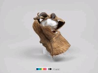 羌頭皮帽藏品圖，第7張